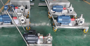 可移动式YCB不锈钢圆弧齿轮泵发货通知